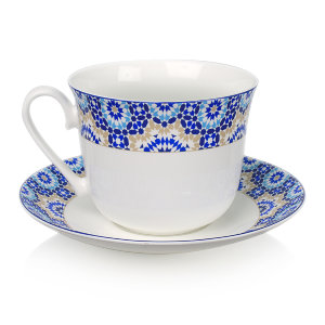 Андреа кружка джамбо с блюдцем, АККУ item
