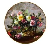 Настенная тарелка "Корзина с цветами" 25см, 1524, Anton Weidl Gloriа Настенная тарелка "Корзина с цветами" 25см, 1524, Anton Weidl Gloriа