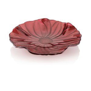 Блюдо круглое "Magnolia" 28 см, красный, IVV item