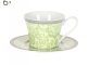 Набор чайных пар на 6 персон "Монтра зеленый", Royal Bone China item