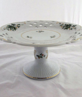 Блюдо на ножке, Hollohaza Porcelain