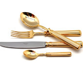 Набор столовых приборов 72/12 "Line Gold", Cutipol