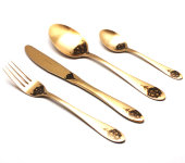 Набор столовых приборов 24/6 "Atlanta Gold old-5", Herdmar