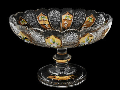 Салатник на ножке 25.5 см, хрусталь, Aurum Crystal s.r.o. item