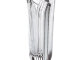 Ваза "Линии", прозрачная с серебряным декором, 26х11 см CR2201 item