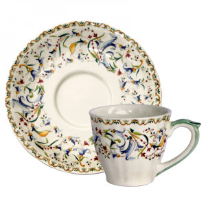 Чашка и блюдце для чая "Тоскана", Gien item
