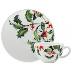 Чашка и блюдце для чая "Остролист", Gien item