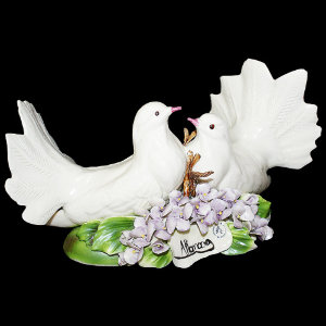 Статуэтка "Пара голубей", Artigiano Capodimonte item