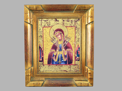 Икона "Семистрельная" рама 9, Leander item