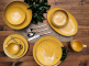 Набор тарелок десертных 22 см, 6 шт, "Alumina Yellow", PORCELANA BOGUCICE item