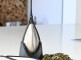 Ситечко для заваривания чая из измельченных листьев, TEA DROP, с черной ручкой, на подставке, размер: 21,5 x 5,6 см item