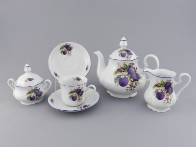 Чайный сервиз 15/6 Мэри-Энн "Сливы", 2408, Leander item
