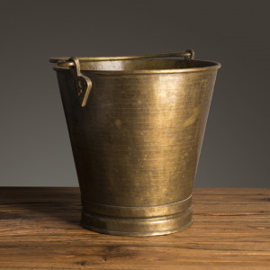 Ведро декоративное 1890 годы Индия , ROOMERS ANTIQUE item