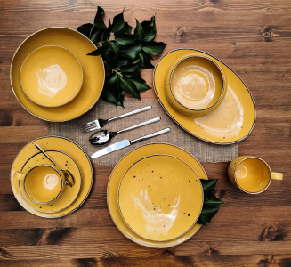 Блюдо овальное 31 см, "Alumina Yellow", PORCELANA BOGUCICE item