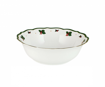 Салатник 23 см "Green Christmas", PORCELANA BOGUCICE item