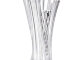 Ваза хрустальная "Волны", с серебряной отделкой, h 33 cm. CR2349/II item
