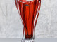 Ваза "Plantica" red, Aurum Crystal item