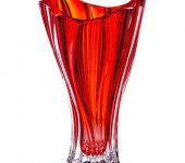 Ваза "Plantica" red, Aurum Crystal Ваза "Plantica" red, Aurum Crystal