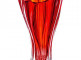 Ваза "Plantica" red, Aurum Crystal item