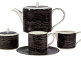 Чайный сервиз "Саби чёрный" 17/6, Royal Bone China item