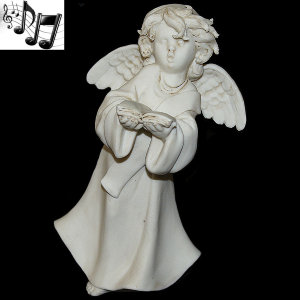 Статуэтка музыкальная "Ангел с книгой", Venere Porcellane d'Arte item