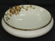 Блюдо д/фруктов "Flowers", цвет: белый с золотой отд.,SW, d 35 cm, h 10 cm ST755/1-BO item