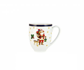 Кружка 350 мл "Blue Christmas", PORCELANA BOGUCICE item