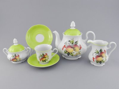 Чайный сервиз 15/6 Мэри-Энн "Спелые яблоки", 2412, Leander item