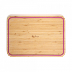 1020107 Доска разделочная из бамбука, размер 34 x 24 x 1,9 см, с рифленой поверхностью item