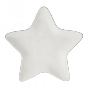 Bastion Collections Тарелка Star Grey Edge item