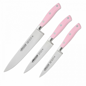 855100 Набор ножей 3 шт. (10 см, 15 см, 20 см), упаковка-коробка, серия Riviera Rose item
