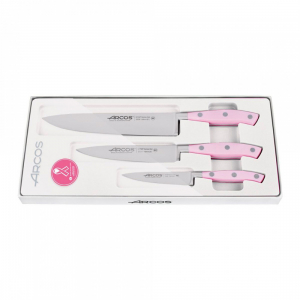 855100 Набор ножей 3 шт. (10 см, 15 см, 20 см), упаковка-коробка, серия Riviera Rose item