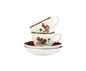 Кофейный набор на 2 персоны "Christmas", PORCELANA BOGUCICE item