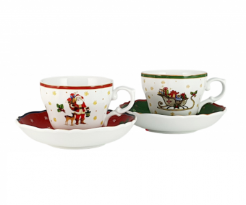 Кофейный набор на 2 персоны "Christmas", PORCELANA BOGUCICE item