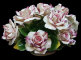 Декоративная корзинка "Чайные розы", Artigiano Capodimonte item