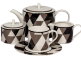 Чайный сервиз "Минотти чёрный" 17/6, Royal Bone China item