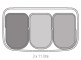 Мусорный бак BO TOUCH BIN (3x11л) item