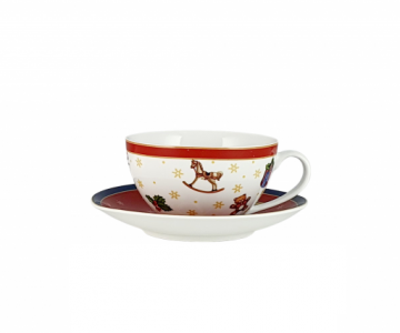 Чайная пара для завтрака "Christmas", PORCELANA BOGUCICE item