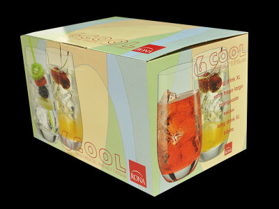 Стакан для воды "Cool" низкий, набор 6 шт, Rona item
