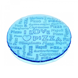 IVV Блюдо I love pizza голубое 33 см item