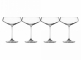 Набор бокалов в форме чаши для шампанского/коктейля, 4 шт, серия Echo, Zwiesel GLAS item