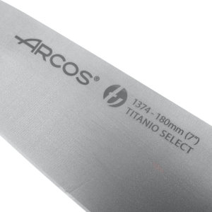 Нож Сантоку "Шеф" 18 см, TITANIO, Arcos item