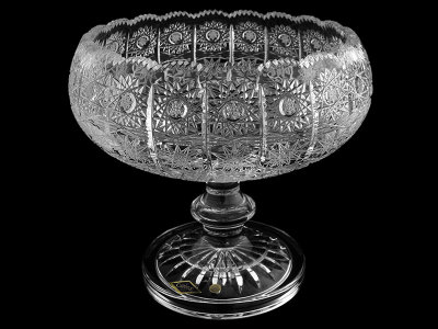 Салатник на ножке 30.5 см, хрусталь, Aurum Crystal s.r.o. item