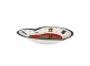 Блюдо-сердце "Red Christmas", PORCELANA BOGUCICE item