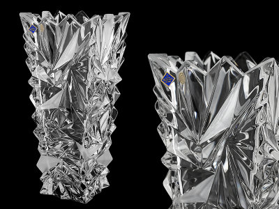 Ваза 30.5 см матовые льдинки "Glacier", Bohemia Jihlava item