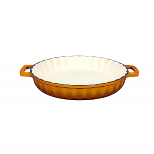 LAVA ФОРМА ДЛЯ ЗАПЕКАНИЯ КРУГЛАЯ ДИАМЕТР 30 ОРАНЖЕВАЯ item