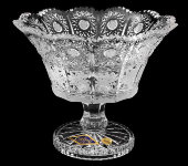 Салатник на ножке 15.5 см, хрусталь, Aurum Crystal s.r.o.
