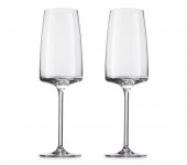 Набор бокалов для игристых вин Light and Fresh, 2 шт, серия Vivid Senses, Zwiesel GLAS Набор бокалов для игристых вин Light and Fresh, 2 шт, серия Vivid Senses, Zwiesel GLAS