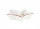 Блюдо-звезда "Red Christmas", PORCELANA BOGUCICE item