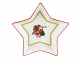 Блюдо-звезда "Red Christmas", PORCELANA BOGUCICE item